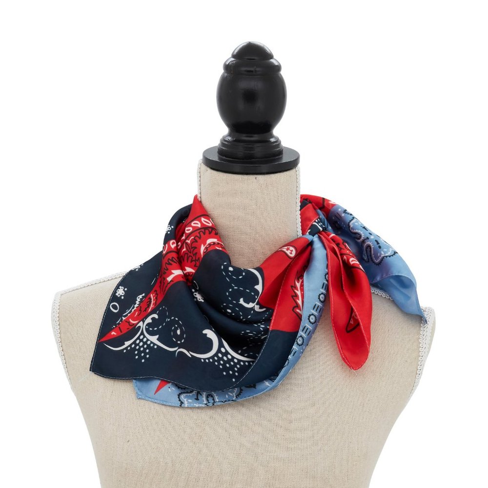 Patchwork Bandana Neckerchief, 27.5" x 27.5"